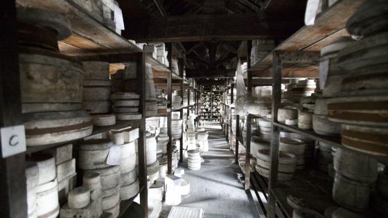 one of the mould stores
