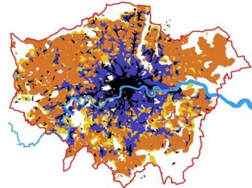 The growth of London