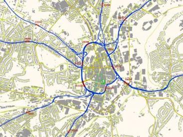 Huddersfield Traffic Flows
